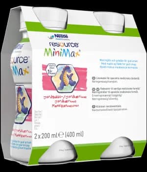 Resource MiniMax Jordgubb 2 x 200 ml