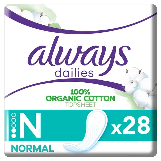 Always Dailies Cotton Protection Trosskydd 28 st