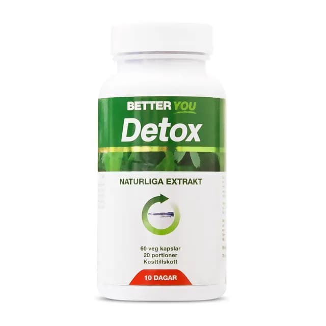 Better You Drenafin Detox 60 kaps 10 dagar