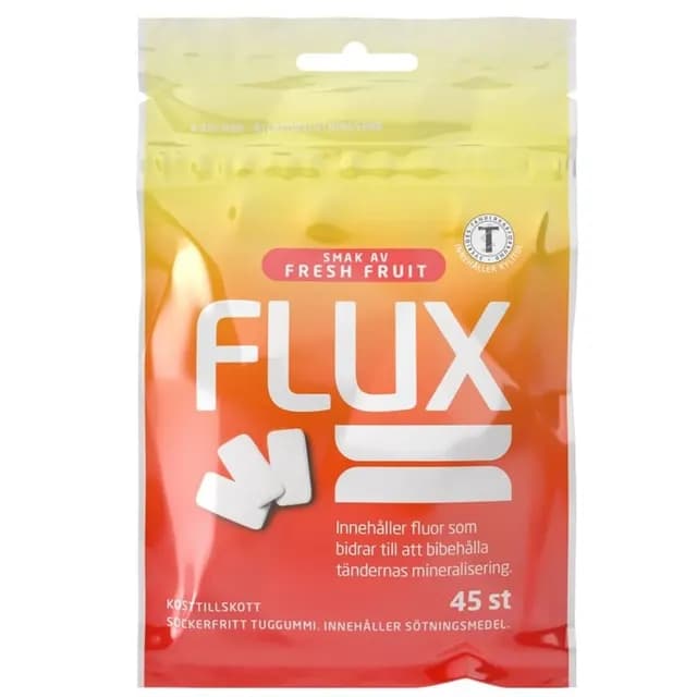 Flux Tuggummi Fresh Fruit 45 st