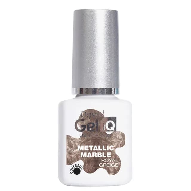 Depend Gel IQ Effects Metallic Marble Royal Greige 5 ml
