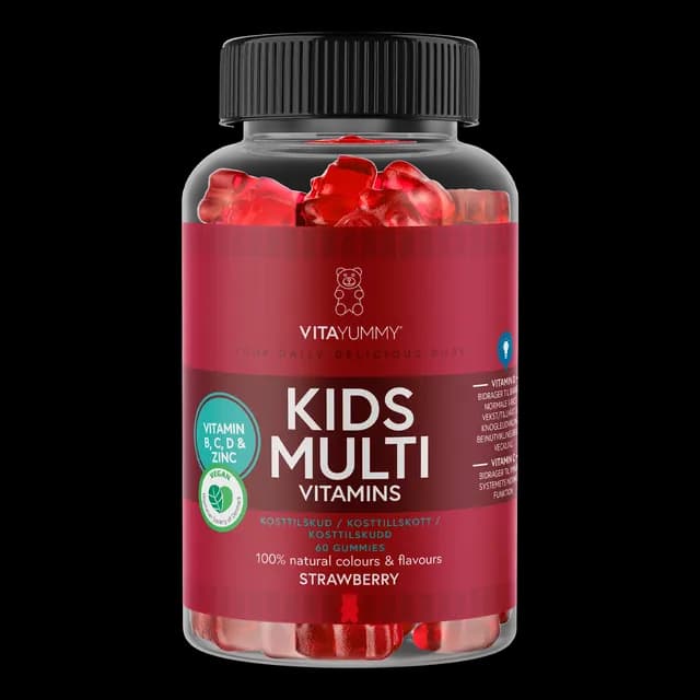 VitaYummy Kids Multivitamins Strawberry 60 gummies