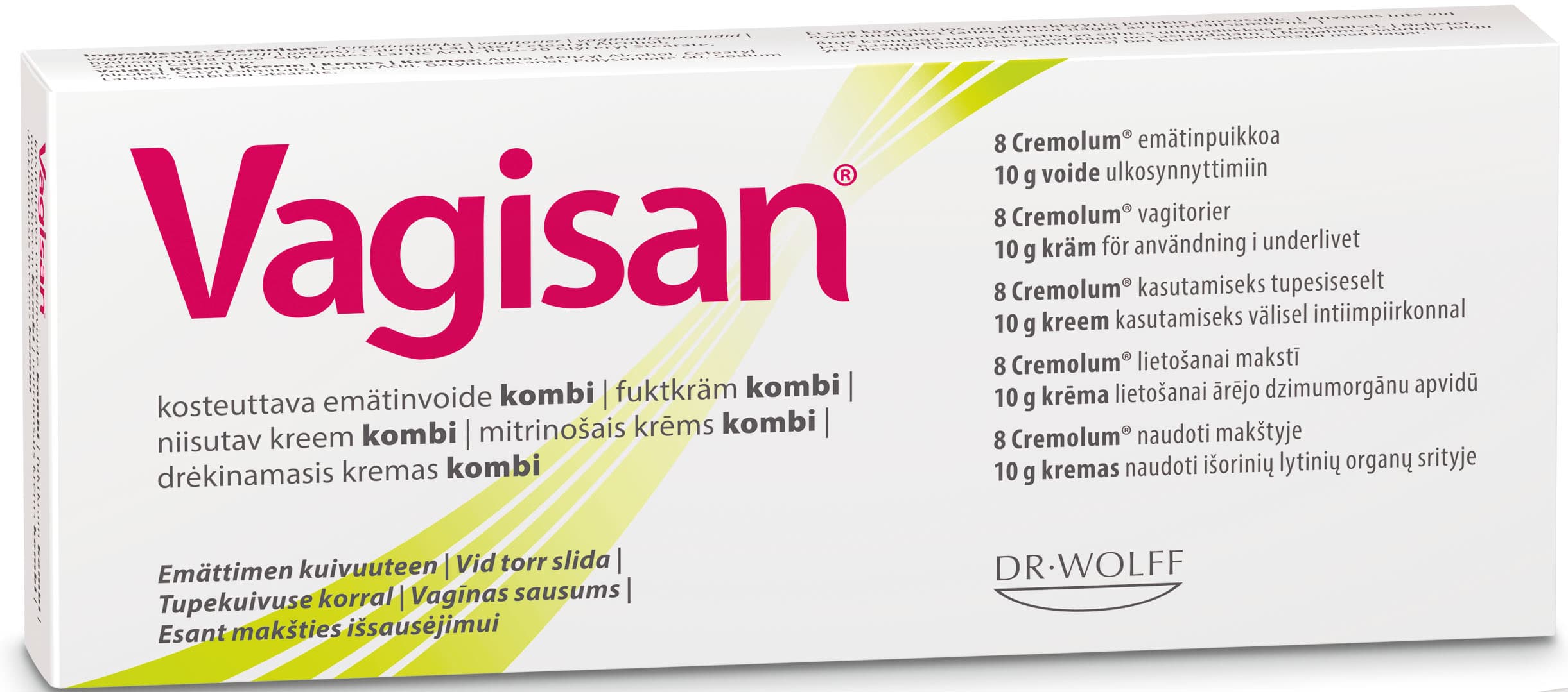 Vagisan fuktkräm kombi