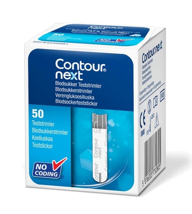 Contour Next teststickor 50 st