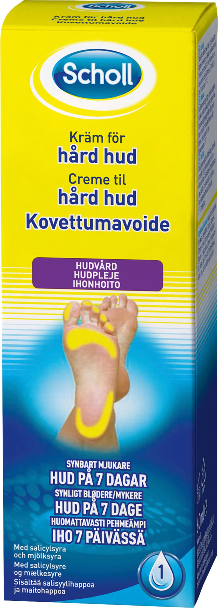 Scholl Kräm för hård hud 60 ml