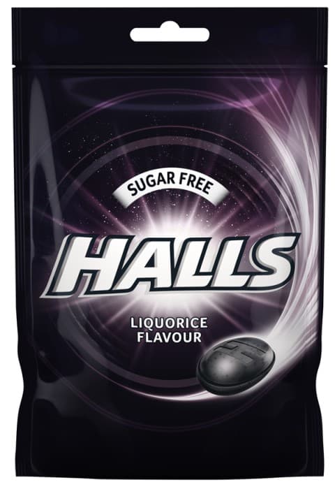 Halls Cool Liquorice 65 g