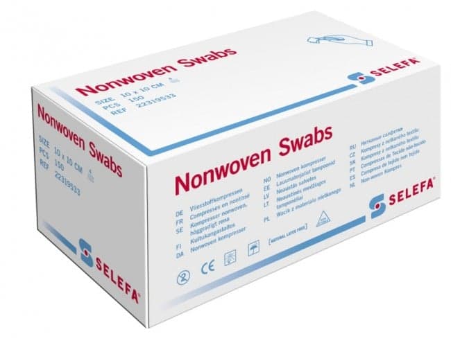 Selefa Kompress Nonwoven 10 x 10 cm 150 st