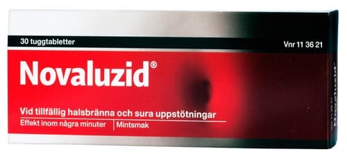 Novaluzid, tuggtablett 30 st 2