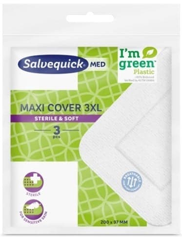 SalvequickMED Maxi Cover 3XL plåster 3 st
