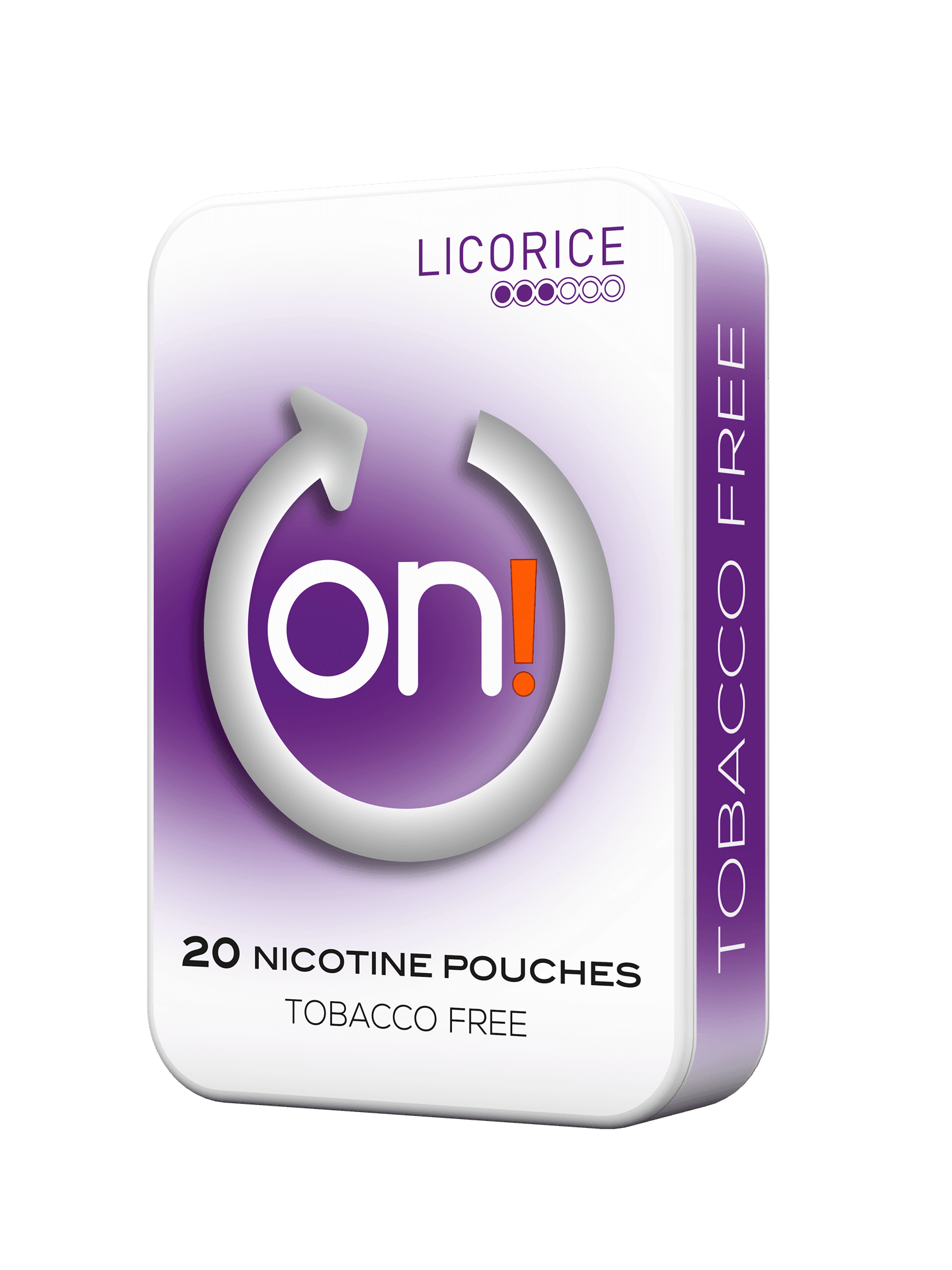 on! Licorice 3mg 20st