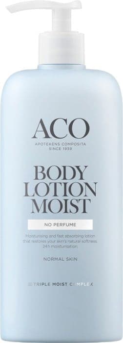 ACO Body Lotion Moist Parfymfri Kroppslotion 400 ml