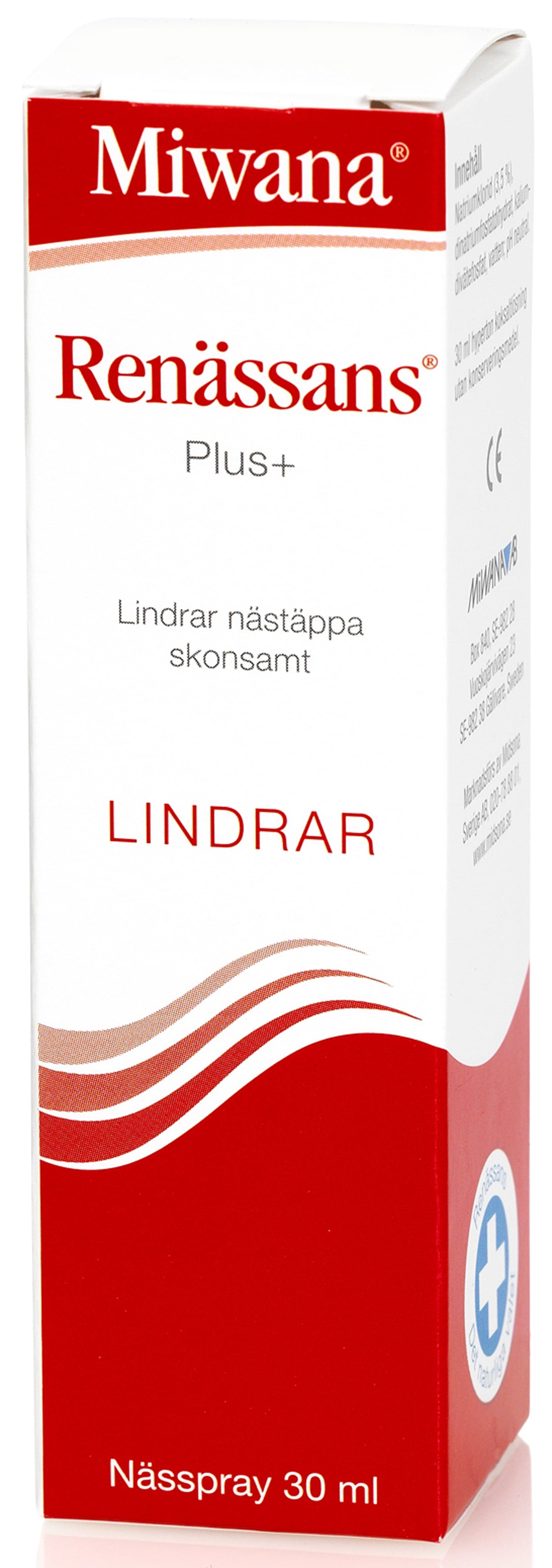 Renässans Plus nässpray 30 ml