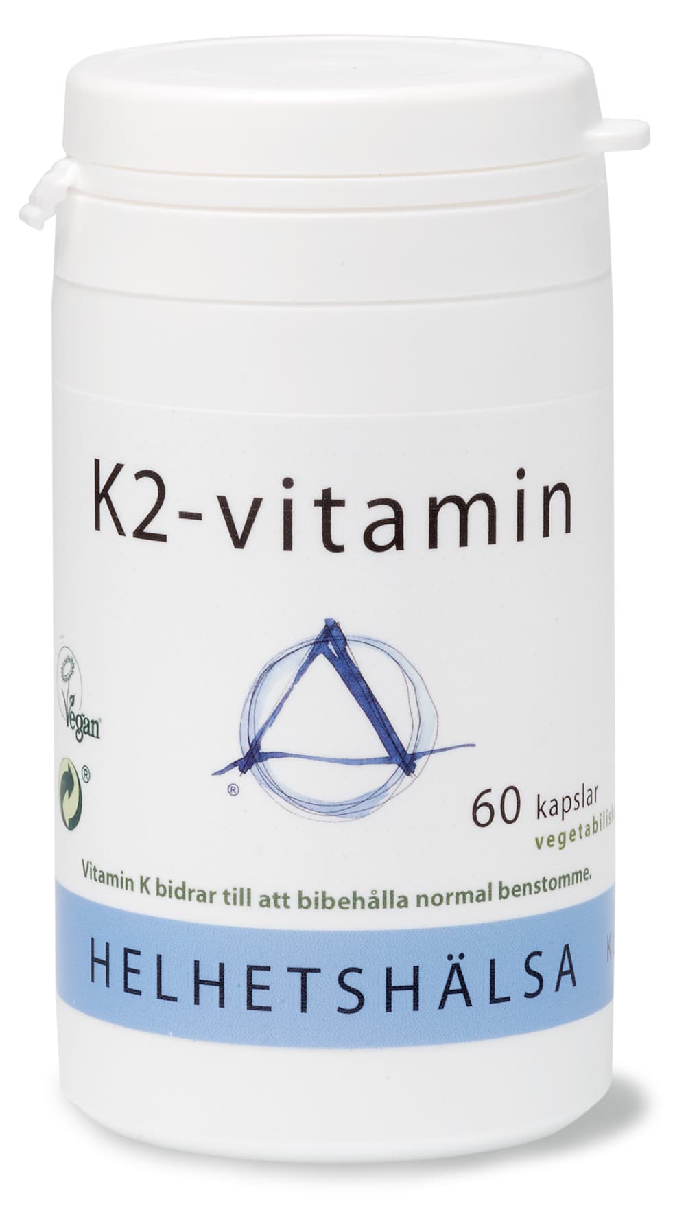 Helhetshälsa K2-vitamin 60 kapslar
