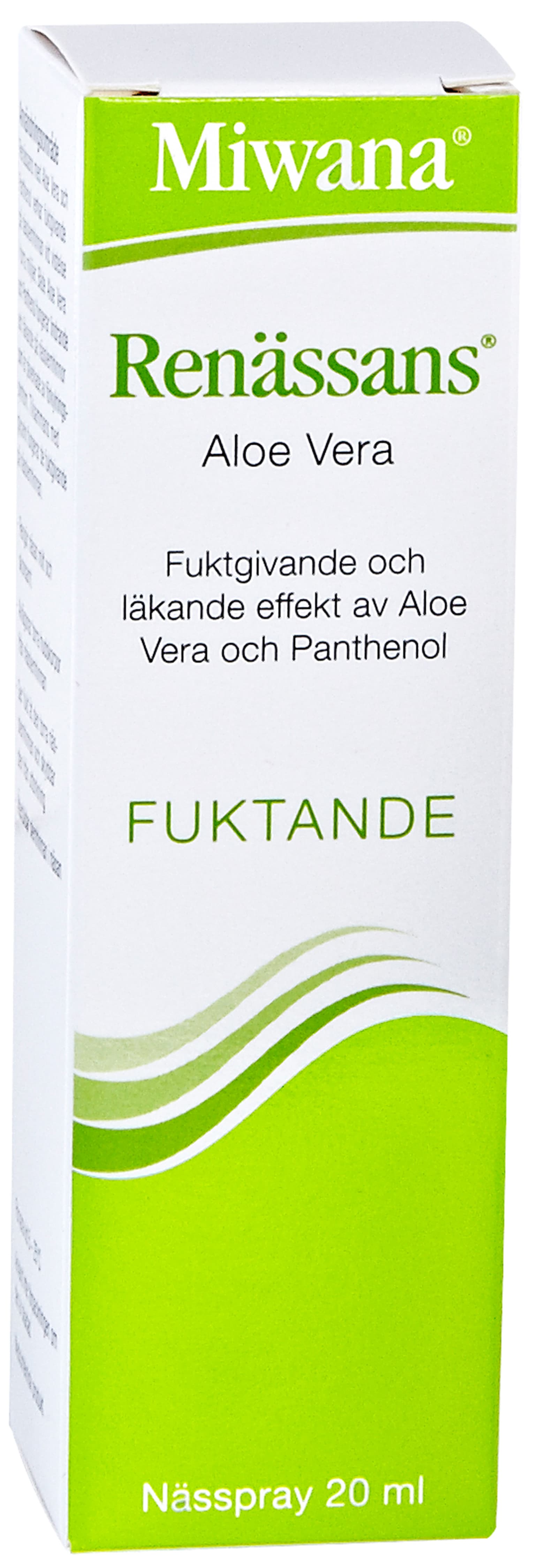 Renässans Aloe Vera nässpray 20 ml