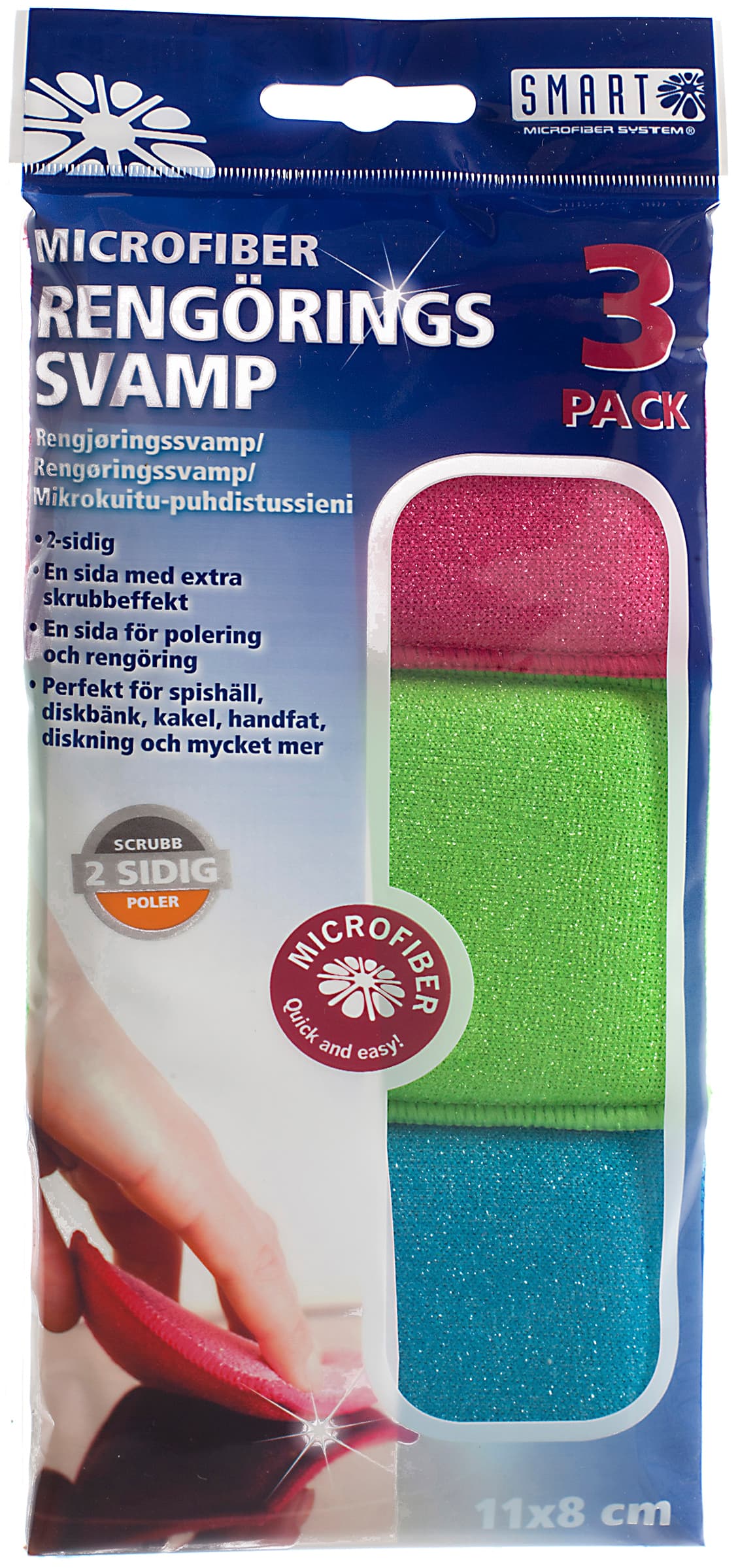 Smart Microfiber Rengöringssvamp