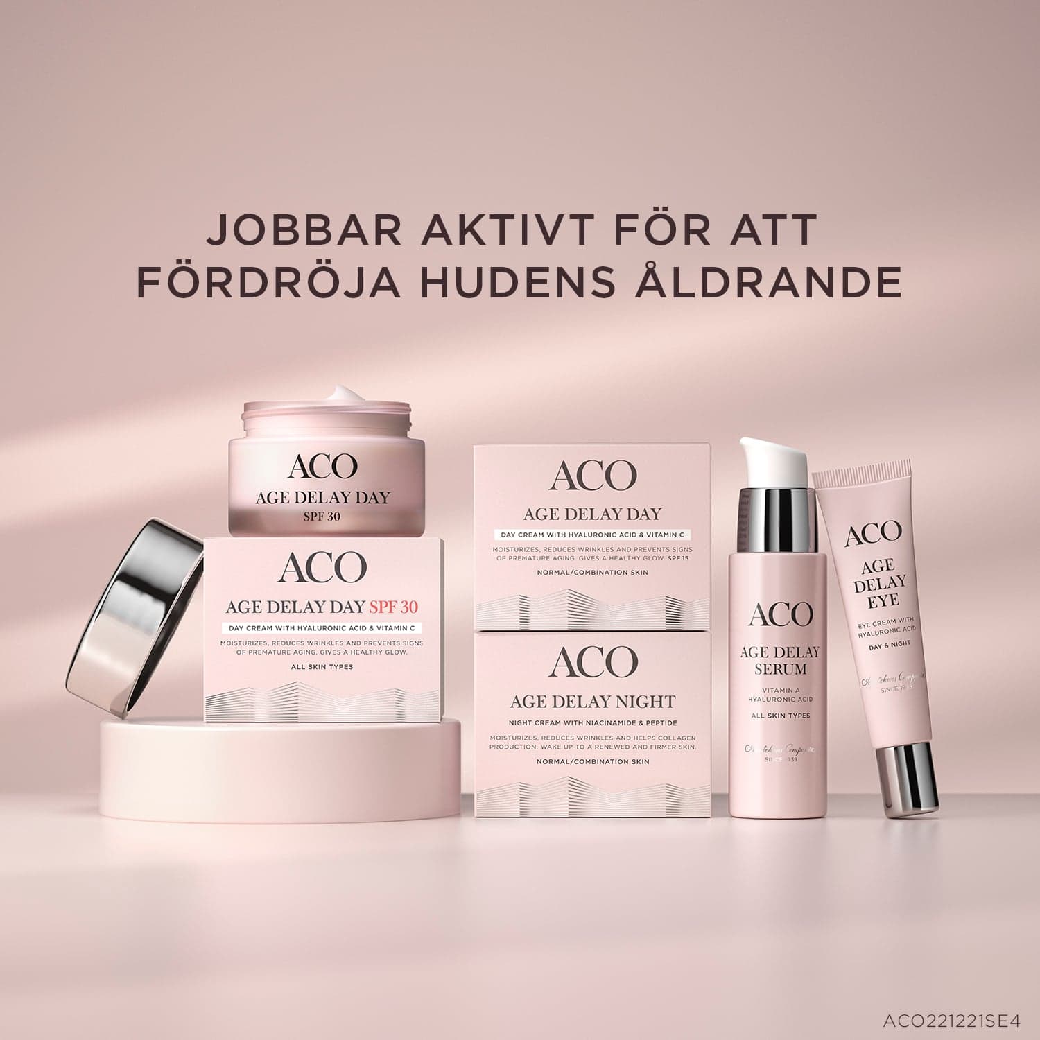 ACO Face Age Delay Day Cream SPF30 Parfymerad 50 ml - produktbild 5