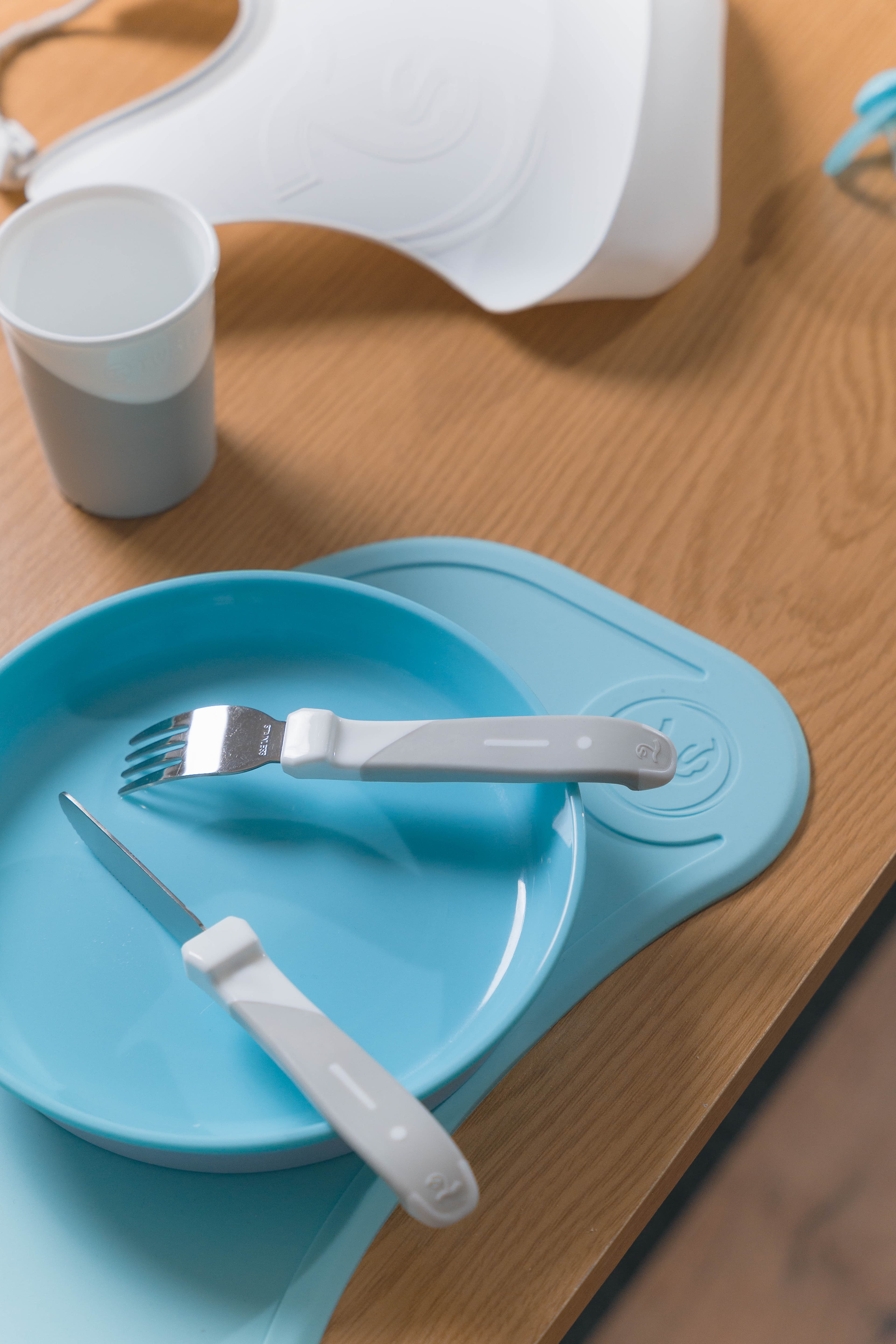 Twistshake Plate 6+m Pastell Blå - produktbild 4