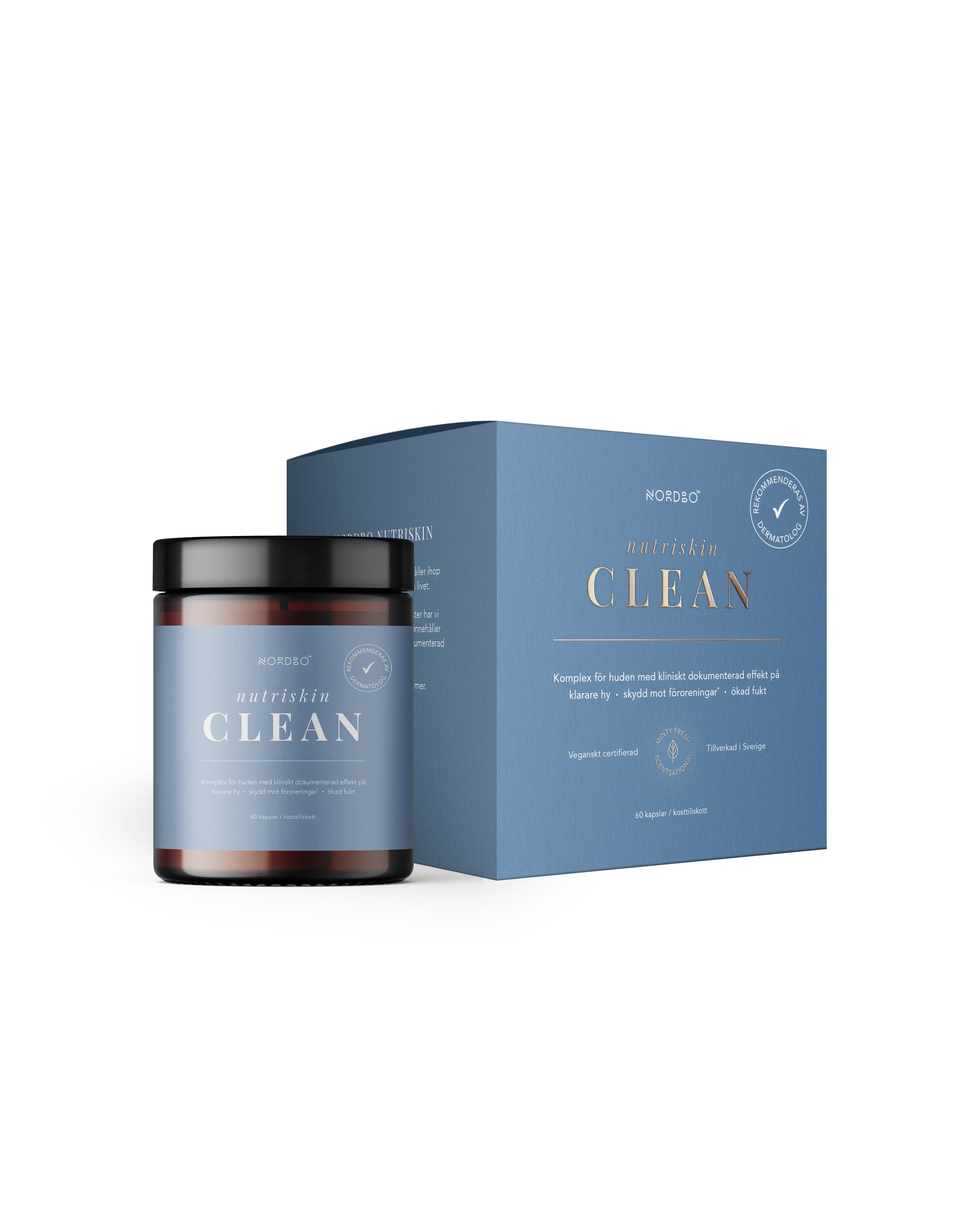 Nordbo Nutriskin CLEAN 60 kapslar