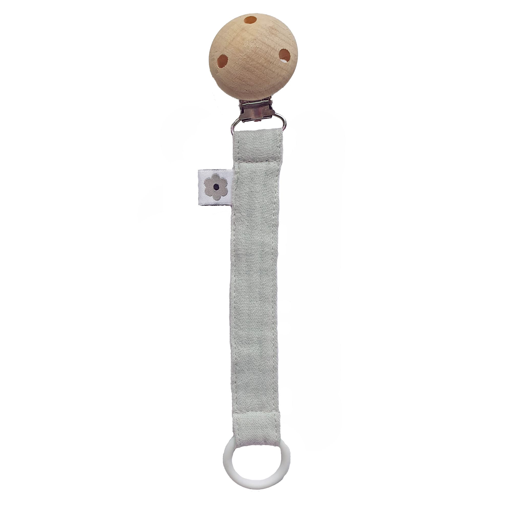 Summerville Napphållare muslin Silver Grey Eko