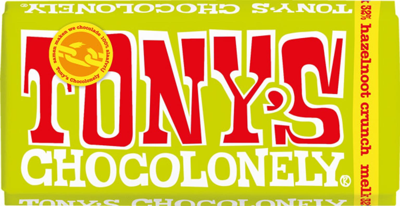 Tony´s Chocolonely Mjölkhchoklad Hasselnöt Crunch 180 g