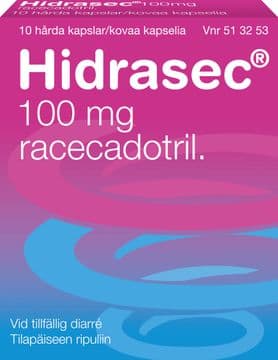 Hidrasec hårda kapslar 100 mg 10 st