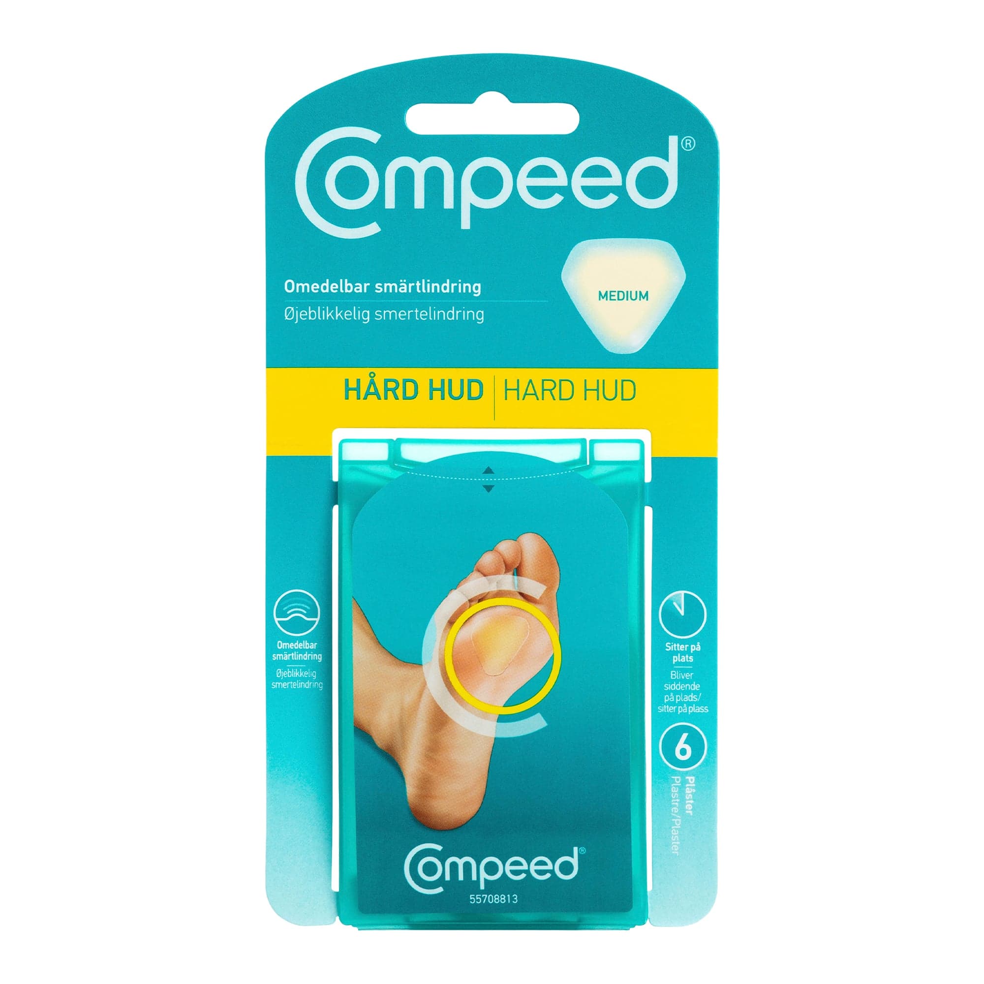 Compeed Hård Hud 6 st