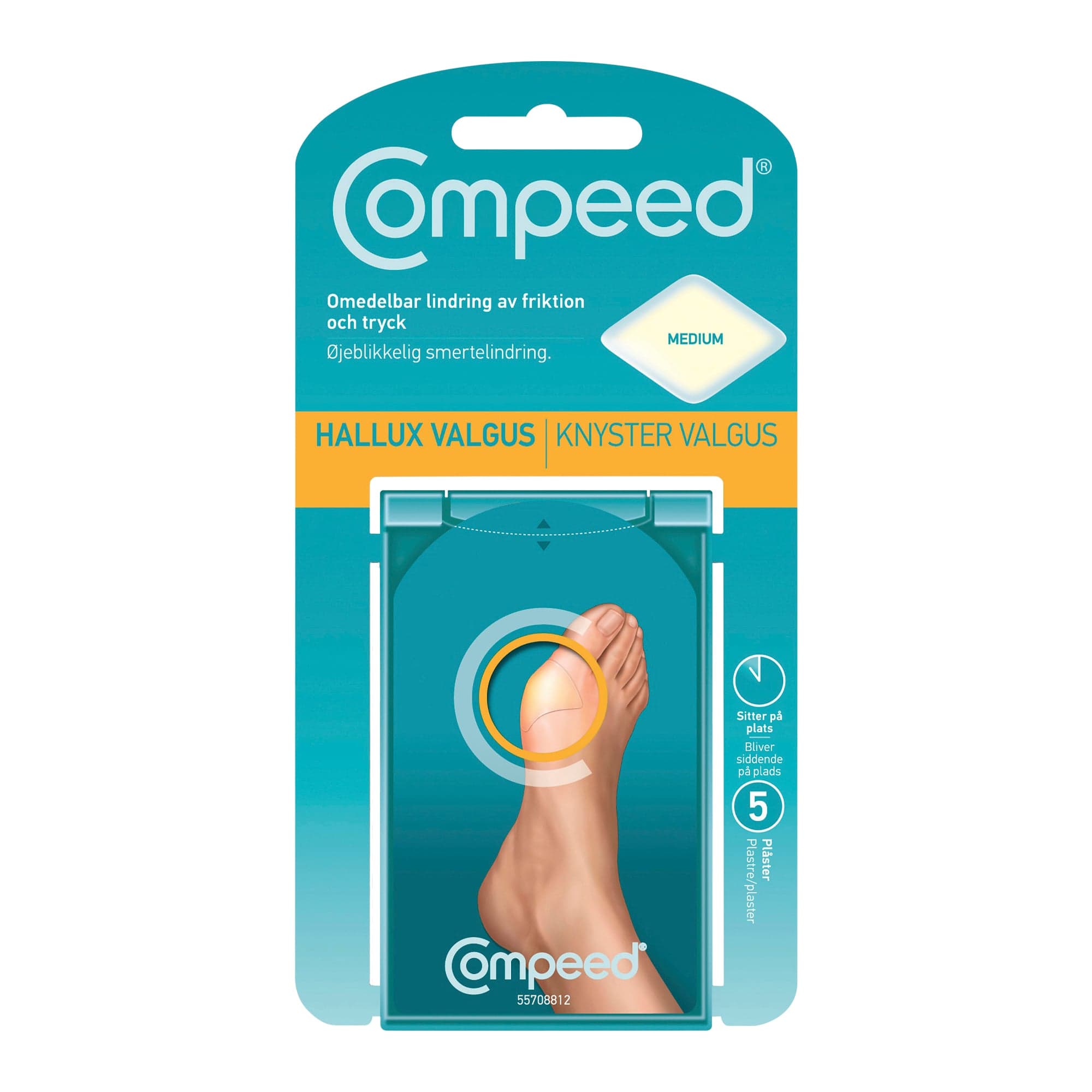 Compeed Hallux Valgus 5 st