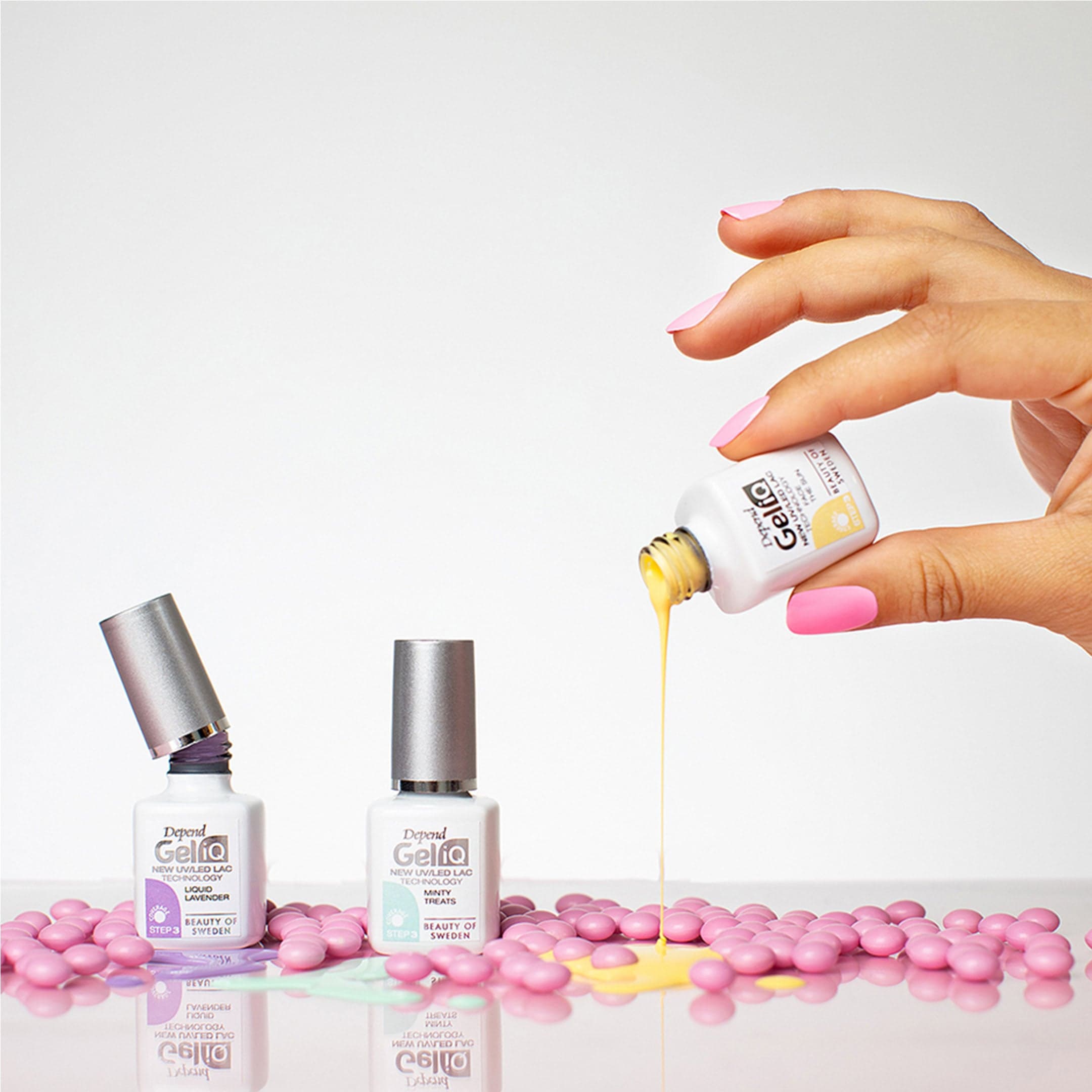 Depend Gel iQ Pure White 5 ml - produktbild 5