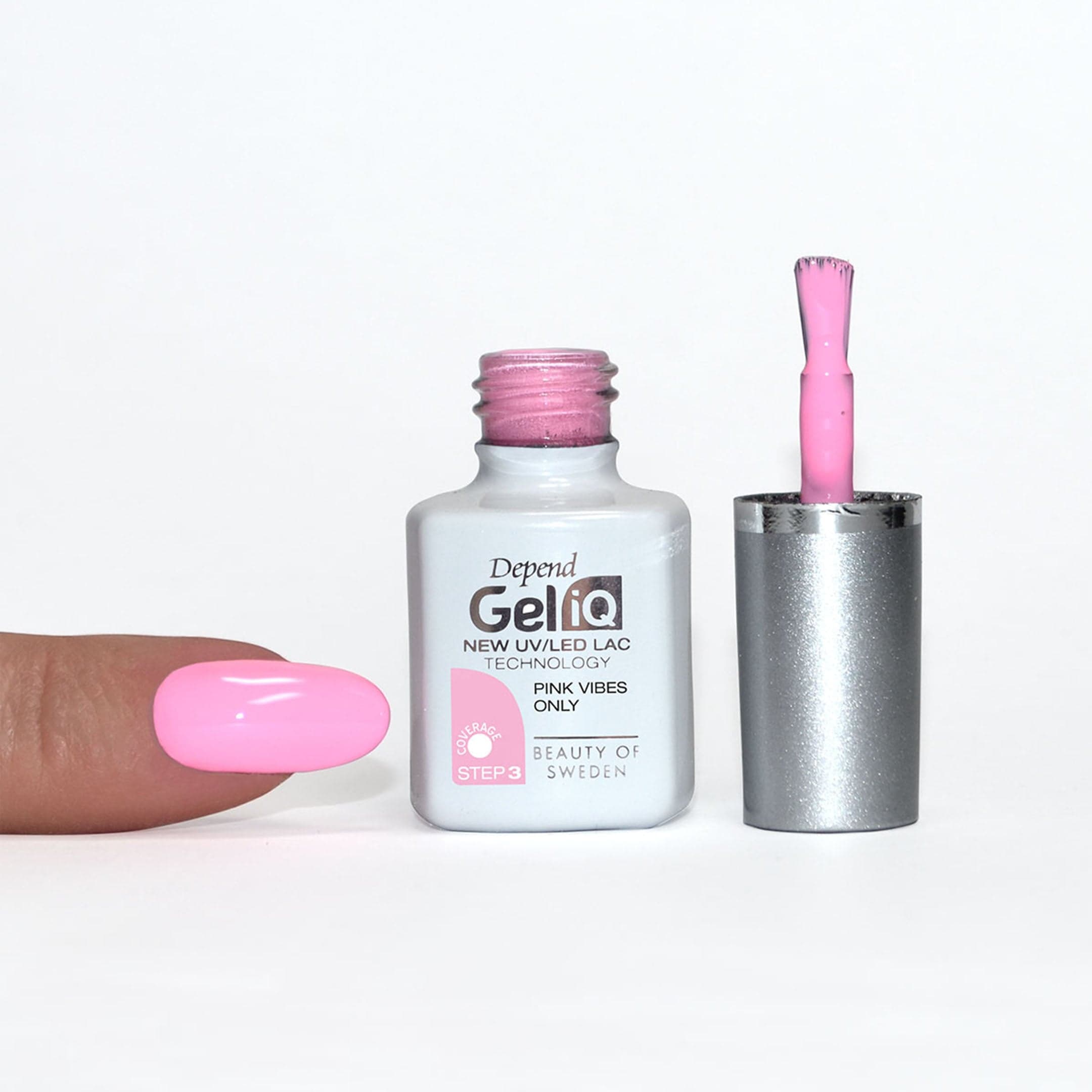 Depend Gel iQ Pink Vibes Only 5 ml - produktbild 3