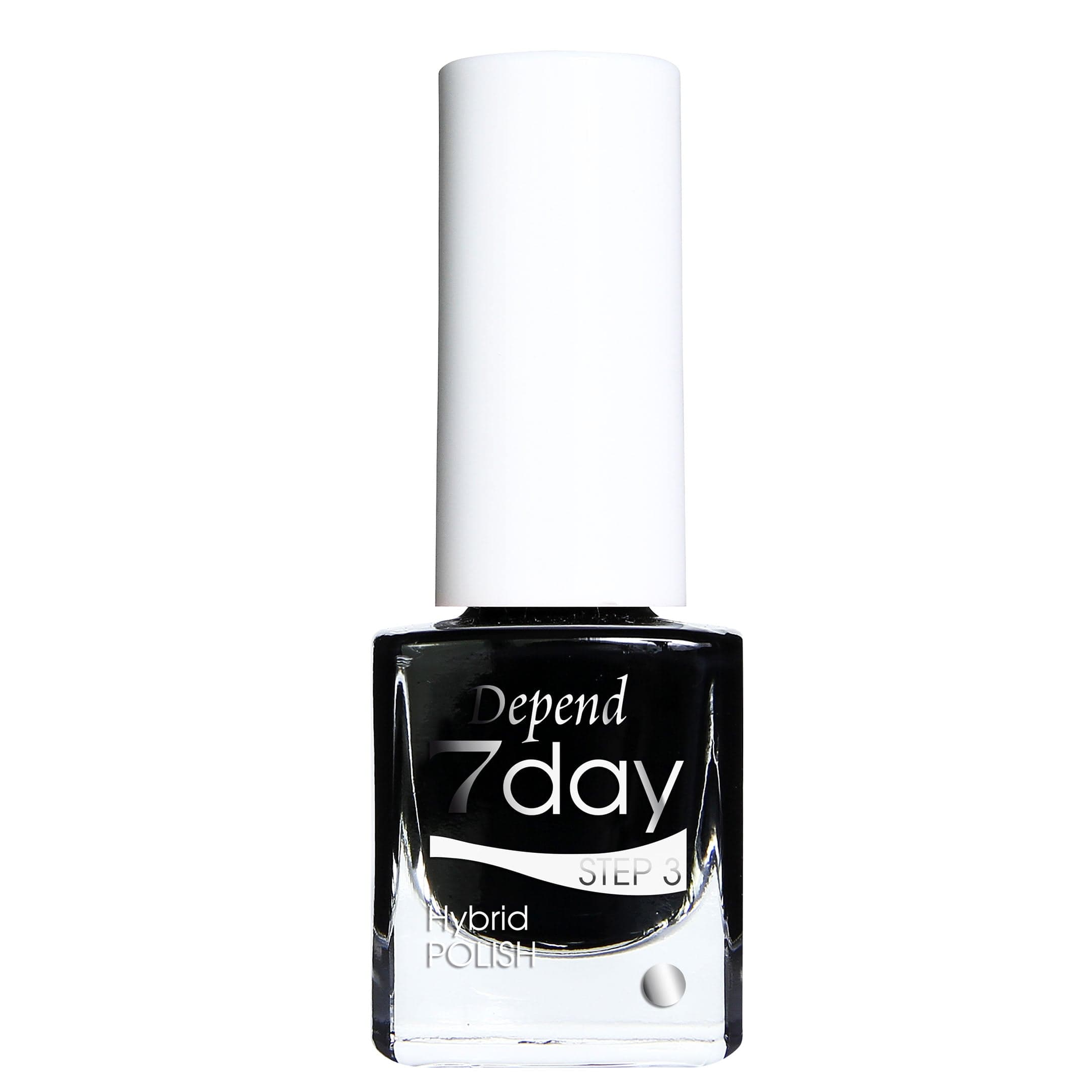 Depend 7day Hybrid Polish 7013 Goth Black 5 ml
