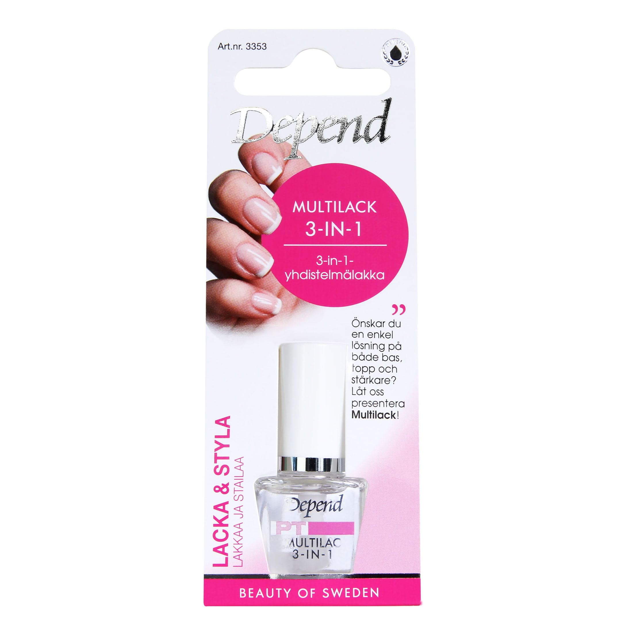 Depend Multilack 3-in-1