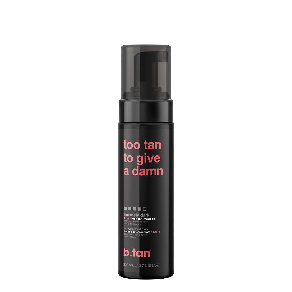 b.tan Too Tan To Give A Damn Self Tan Mousse 200 ml