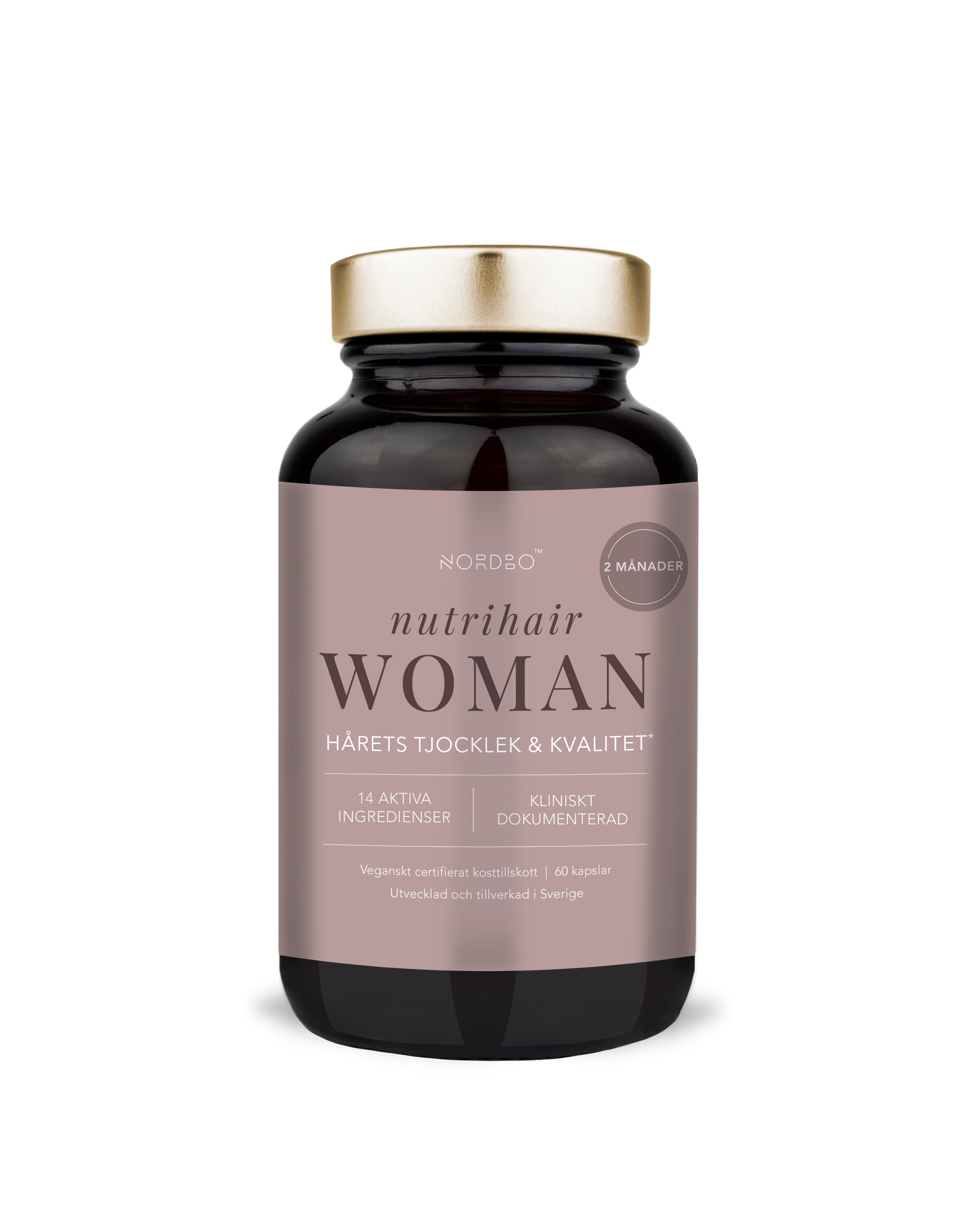 Nordbo Nutrihair Woman 60 kapslar