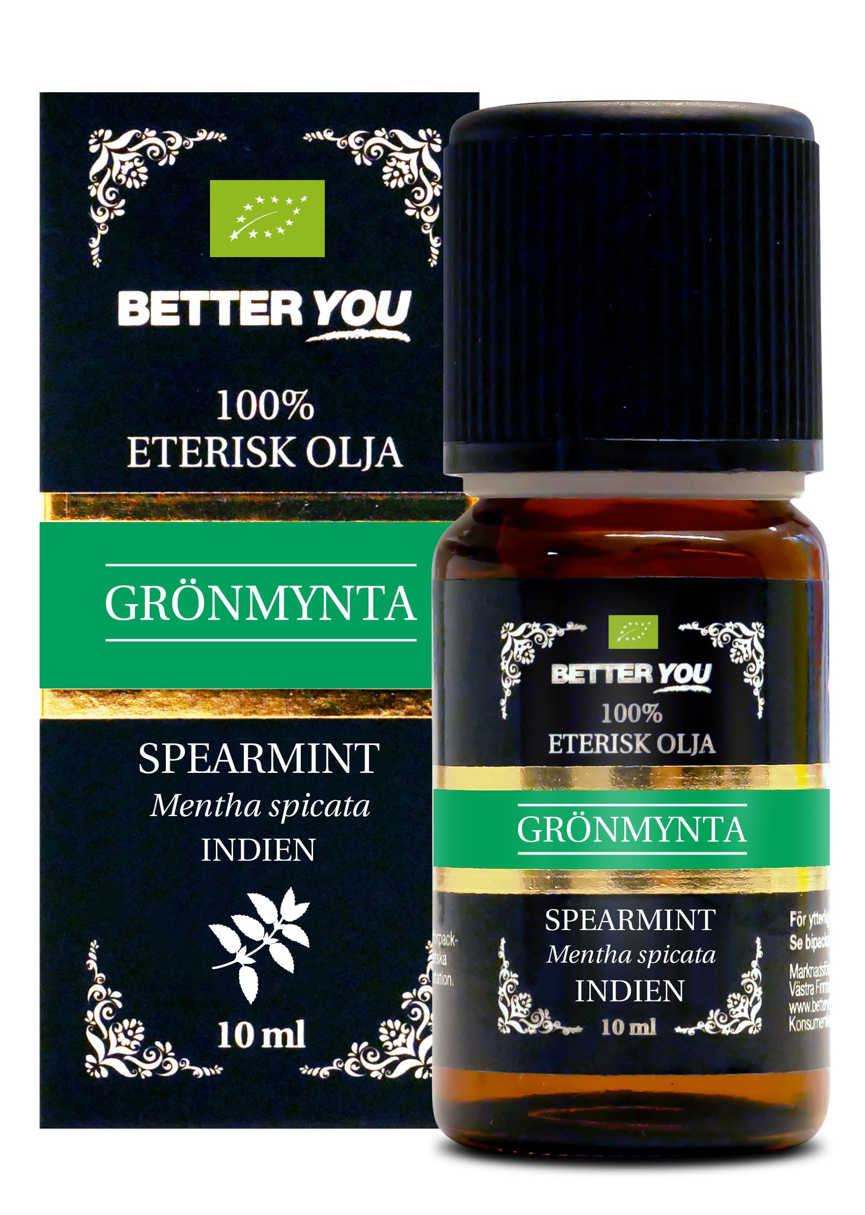 Better You Eterisk Grönmyntaolja EKO 10 ml