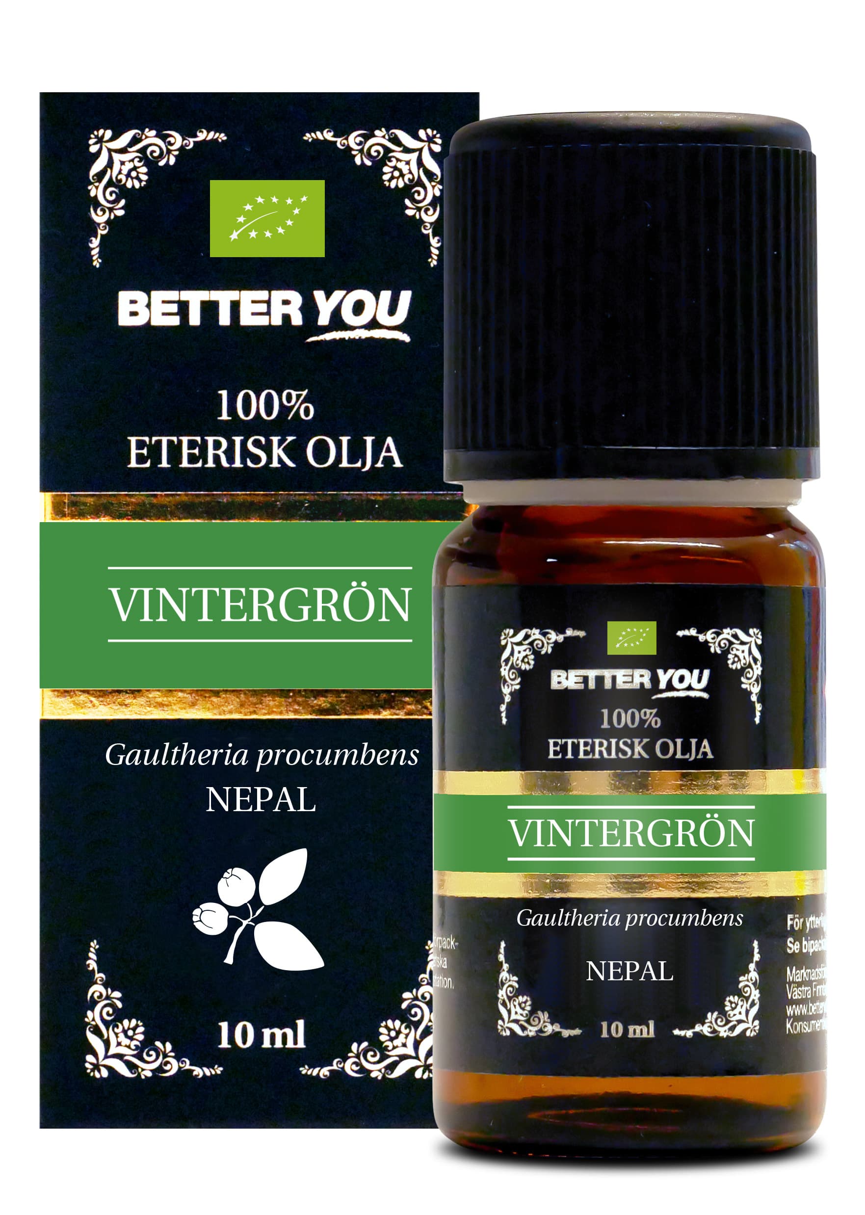 Better You Eterisk Vintergrönolja EKO 10 ml