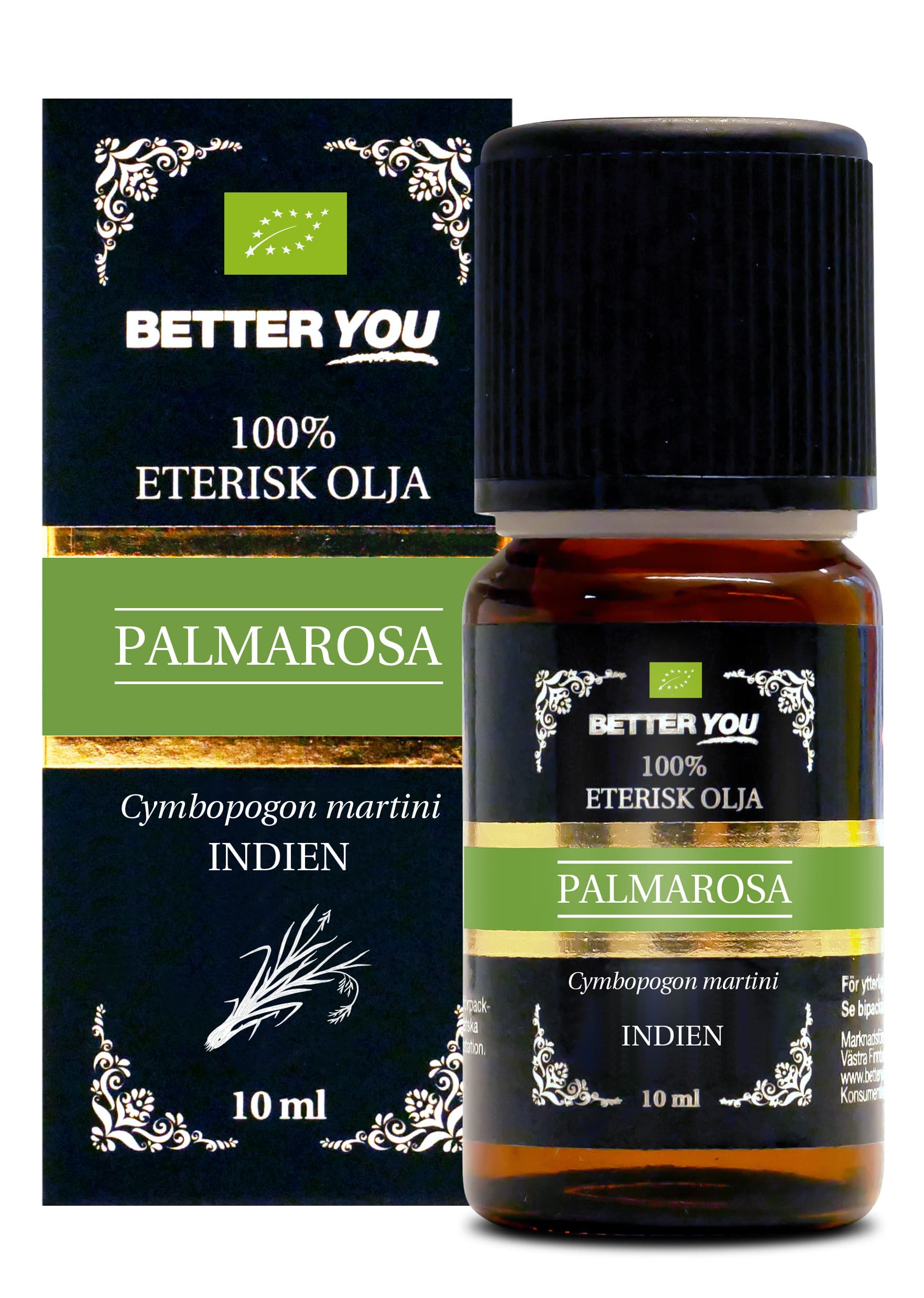 Better You Eterisk Palmarosaolja EKO 10 ml