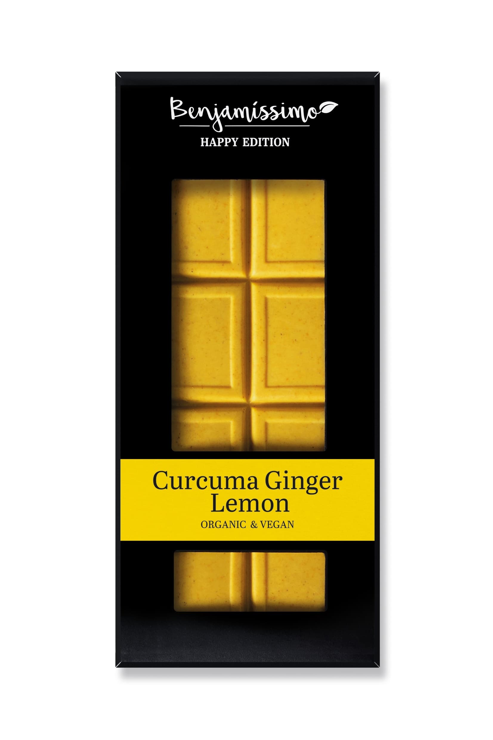 Benjamissimo Choklad Vit Gurkmeja, Ingefära & Citron 60 g