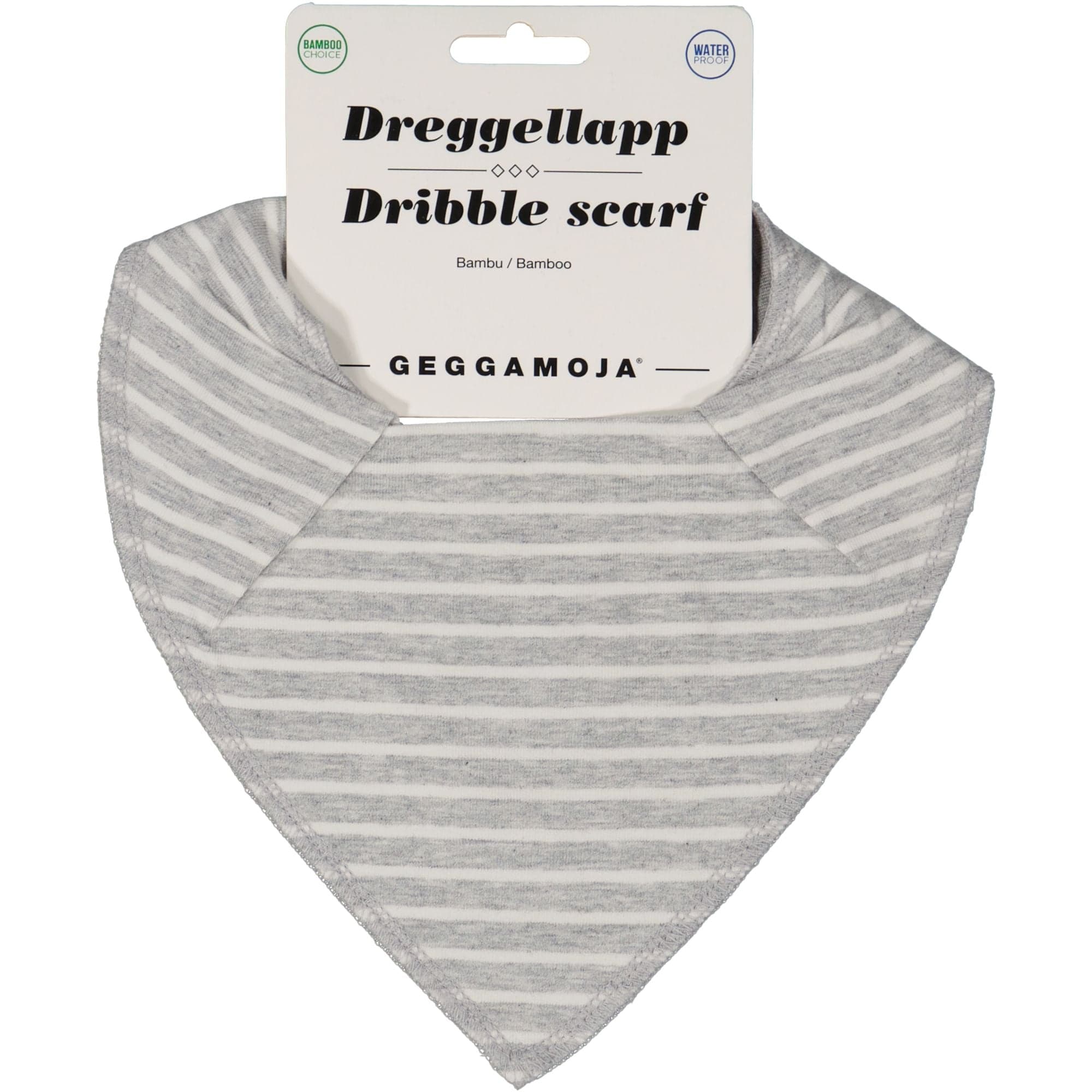 Geggamoja Dregglis Classic Grey Mel/White 50 One Size