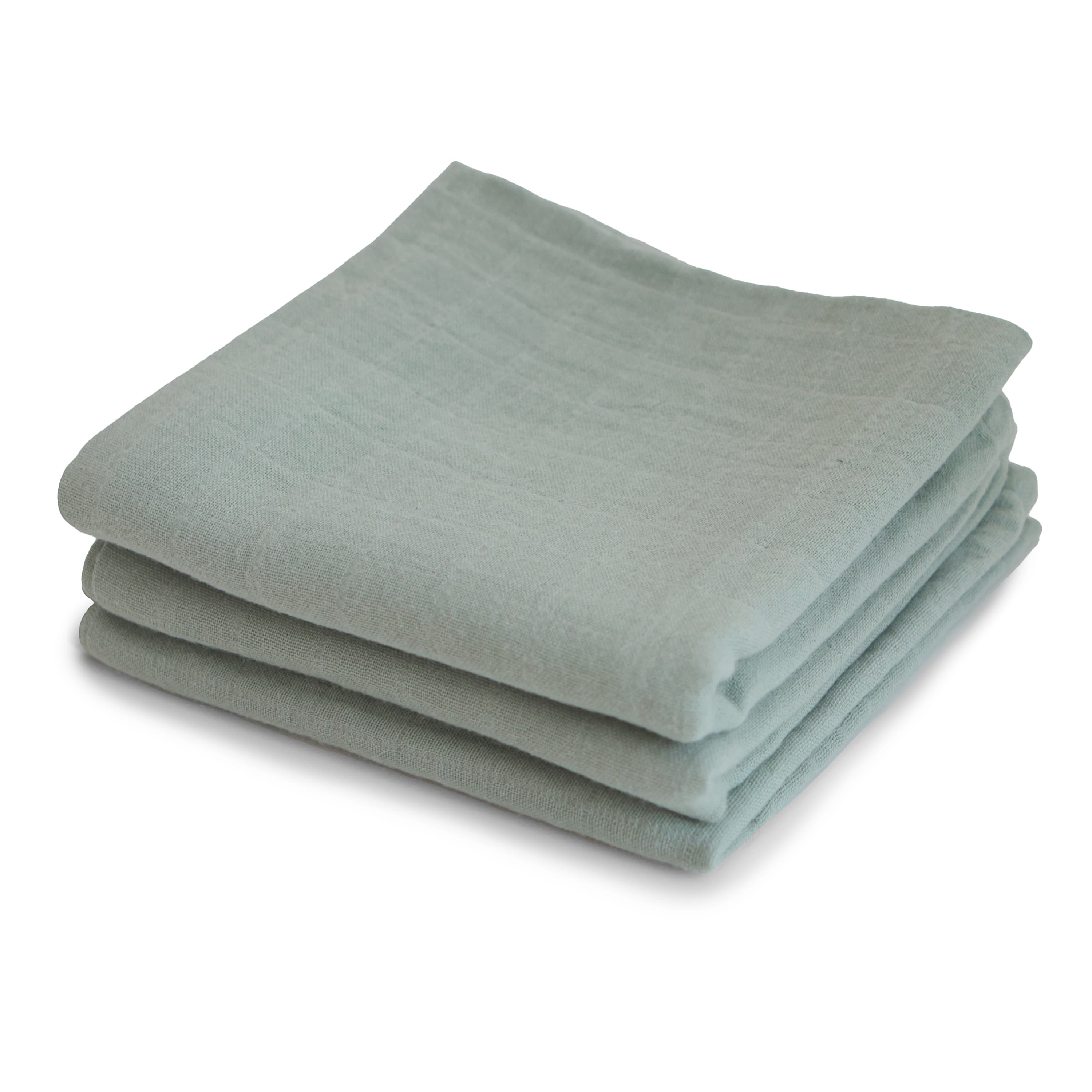 Mushie Muslindukar Sage 3-pack