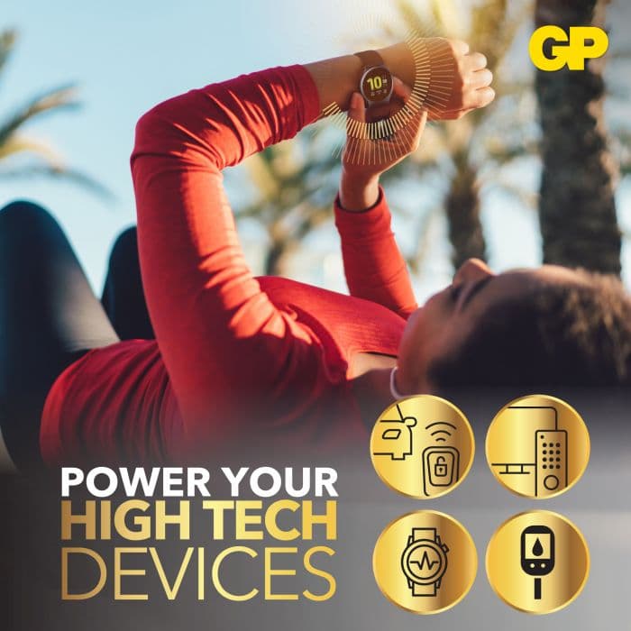 GP Batteries knappcell Litium CR2025 4-pack 3