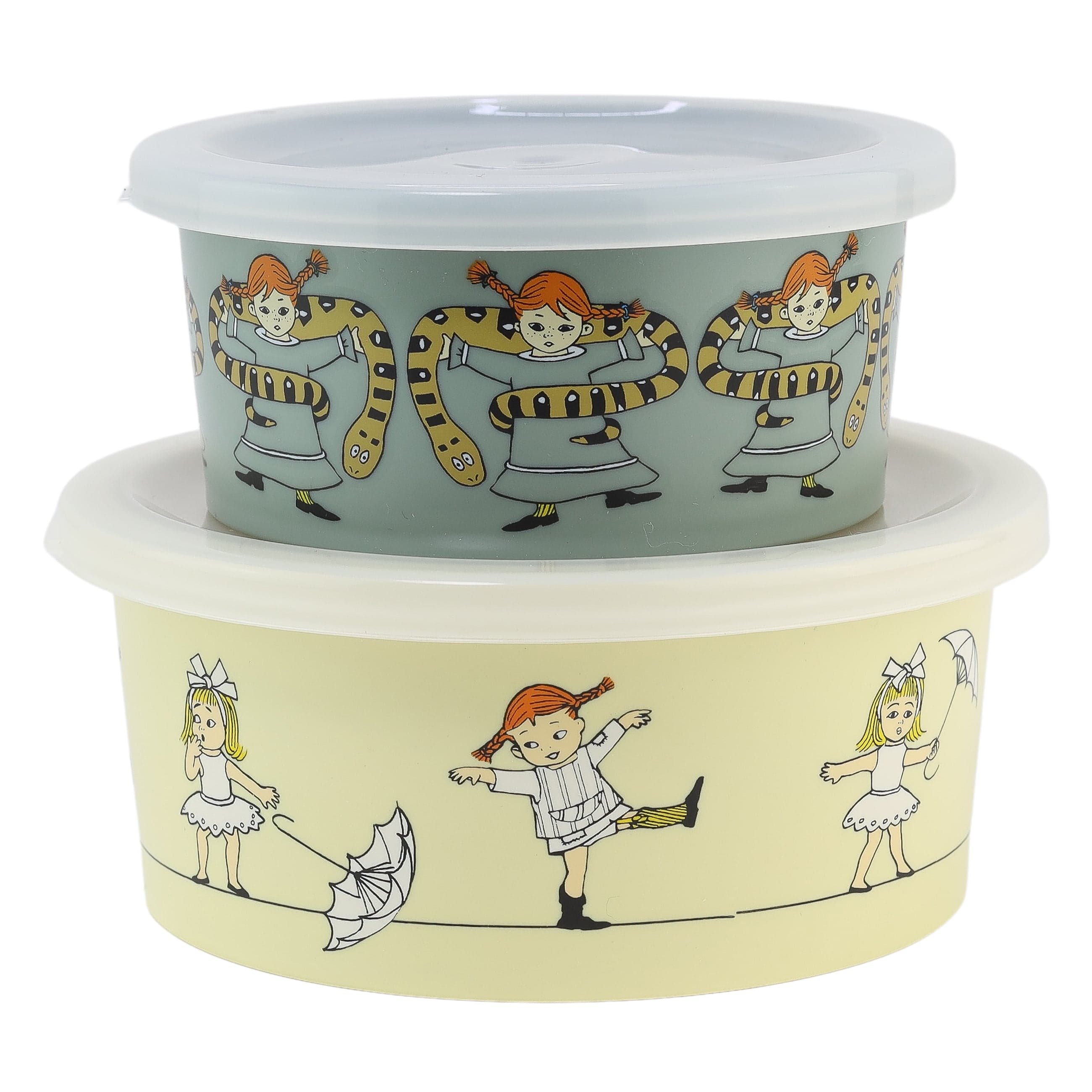 Rätt Start Pippi Cirkus Snackbox 2-pack