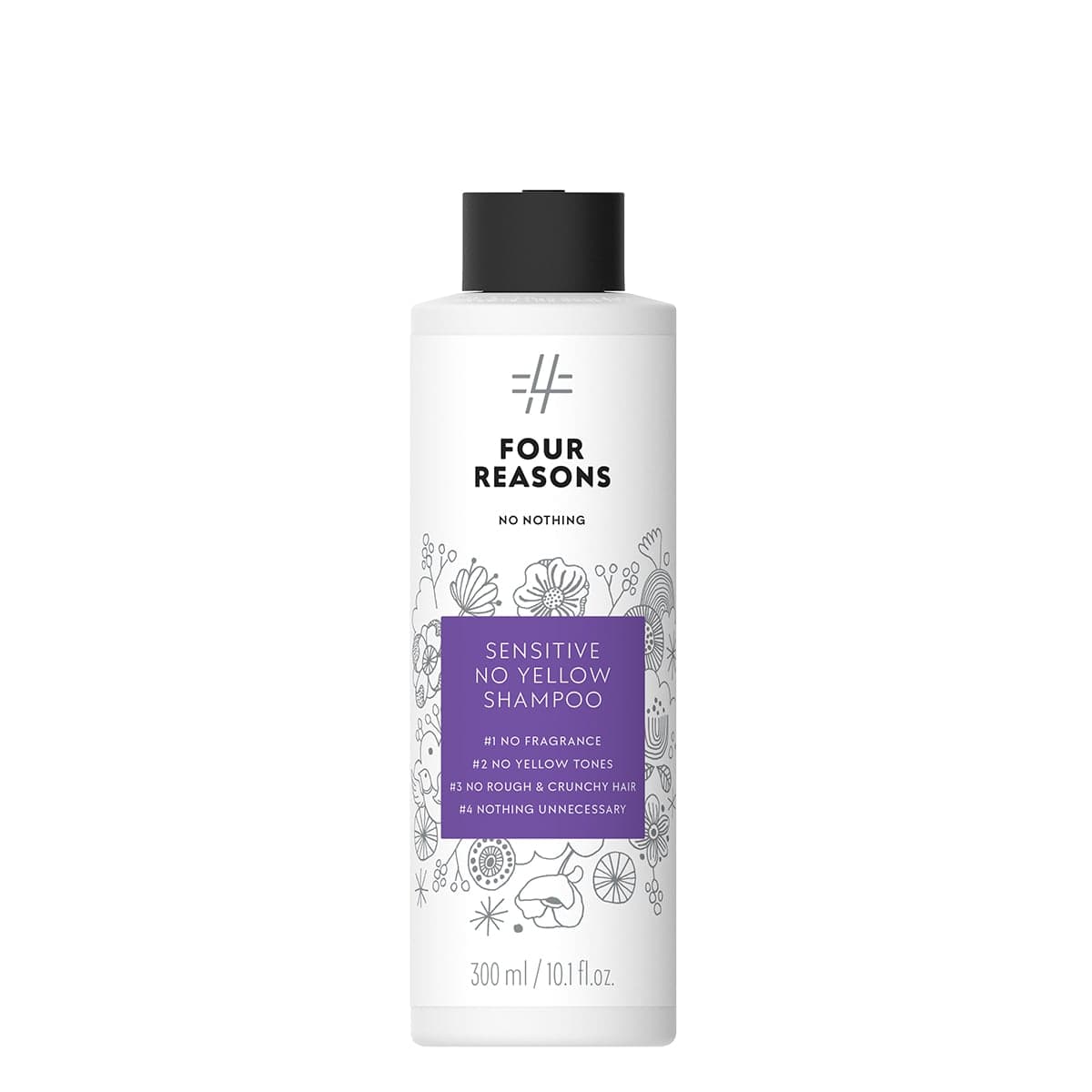 Four Reasons Sensitive No Yellow Schampo 300 ml