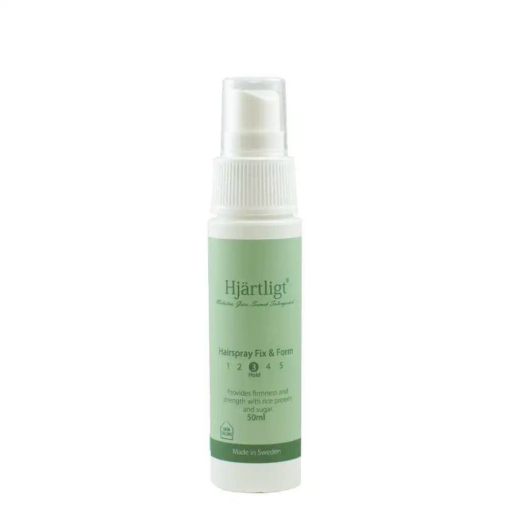 Hjärtligt Hårspray Fix & Form Mini / Travelsize 50 ml