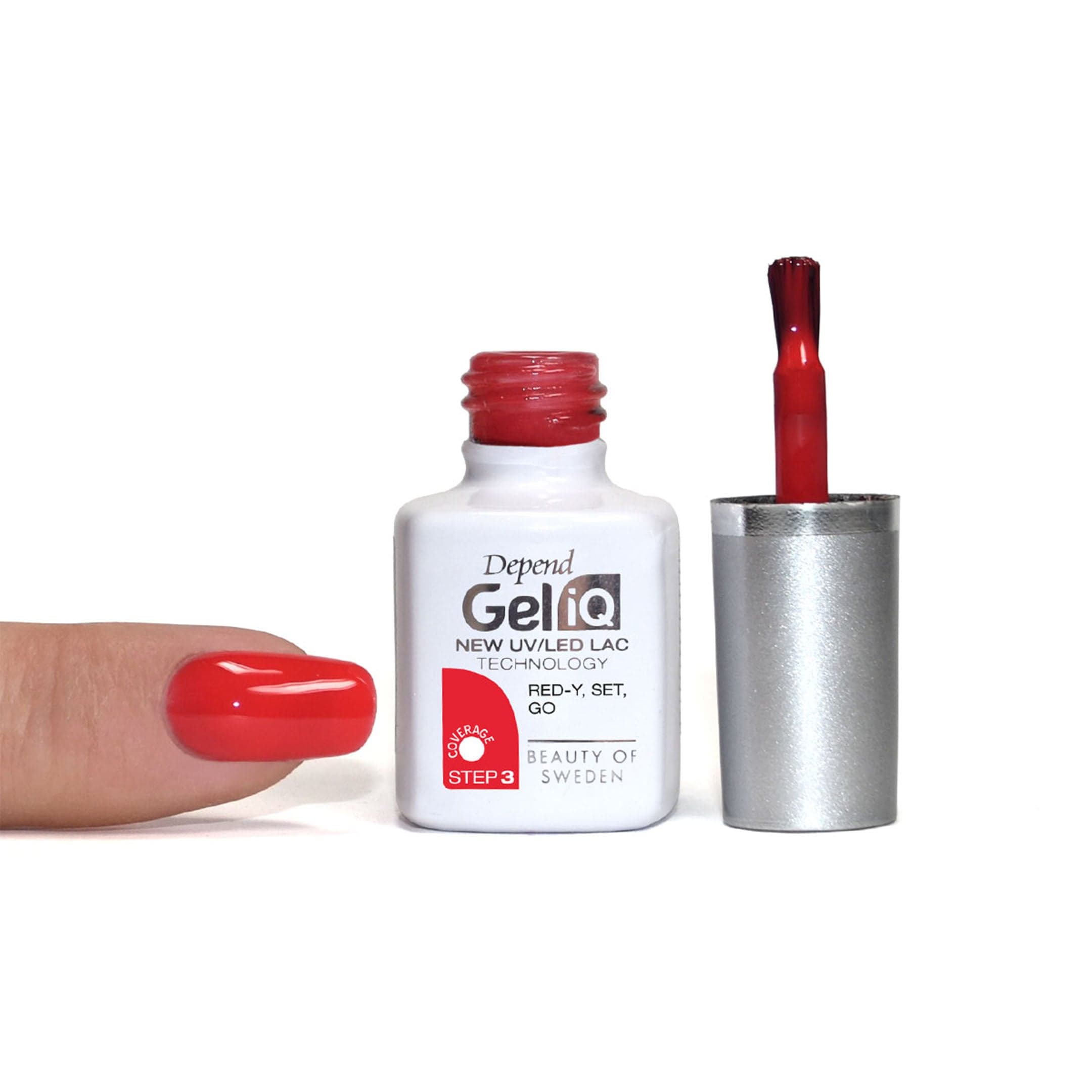 Depend Gel iQ Red-y, Set, Go 5 ml - produktbild 3
