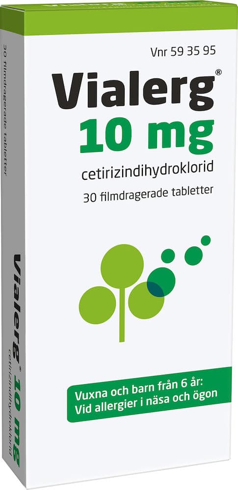 Vialerg, filmdragerad tablett 10 mg 30 st