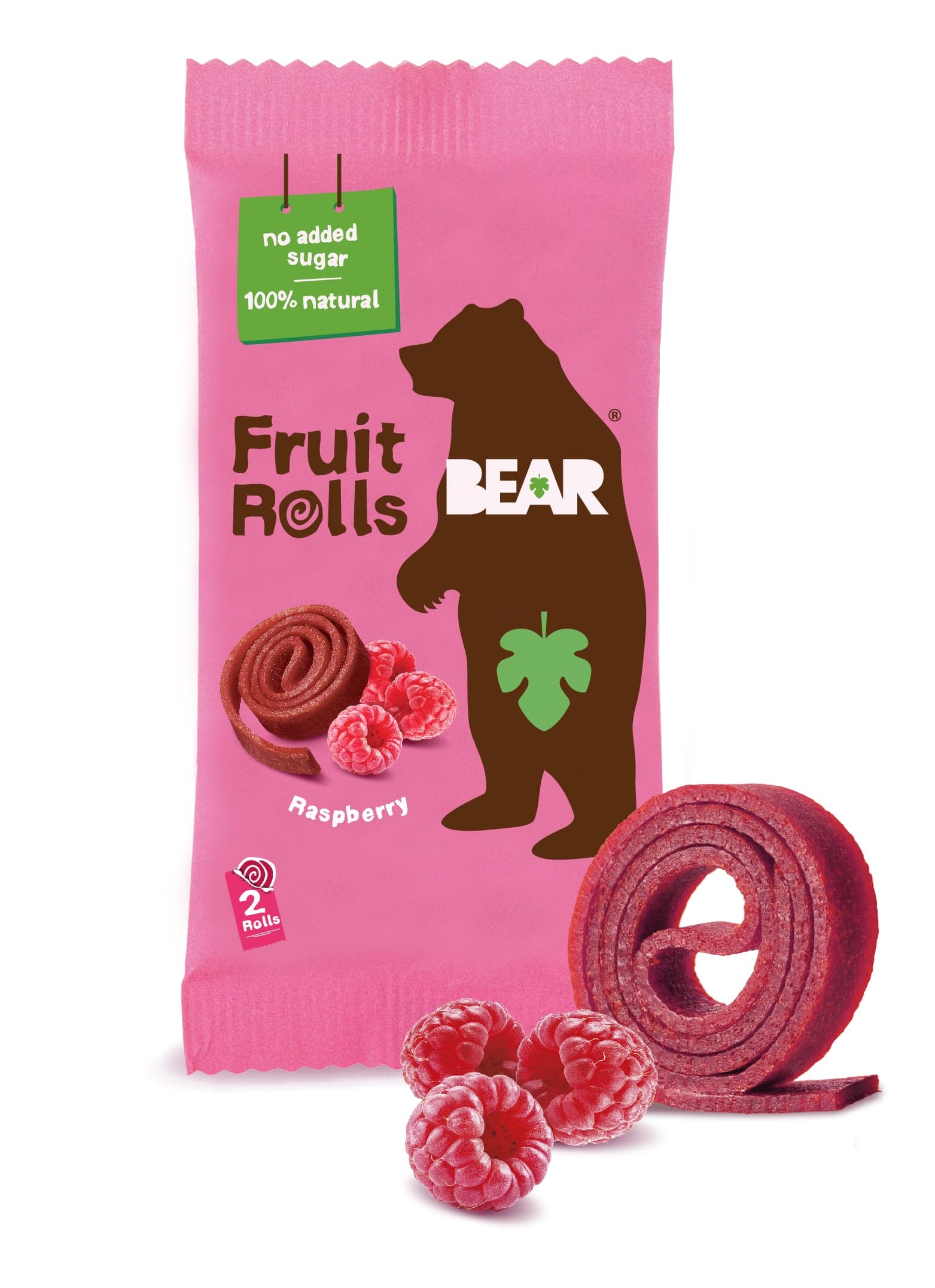 BEAR Fruktrullar Hallon 20 g