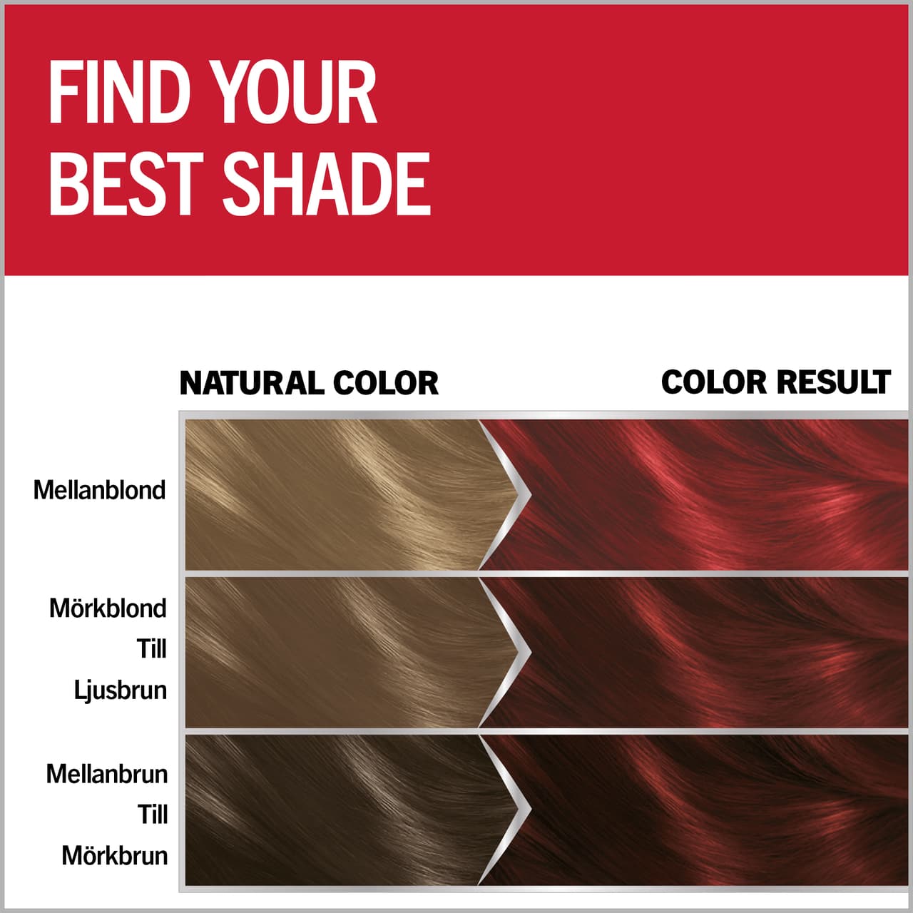 Schwarzkopf Brillance Hårfärg 842 Cashmere Red 3