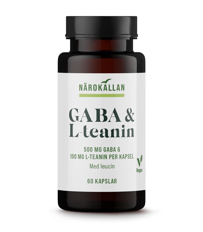 Närokällan GABA + L-teanin kapslar 60 st