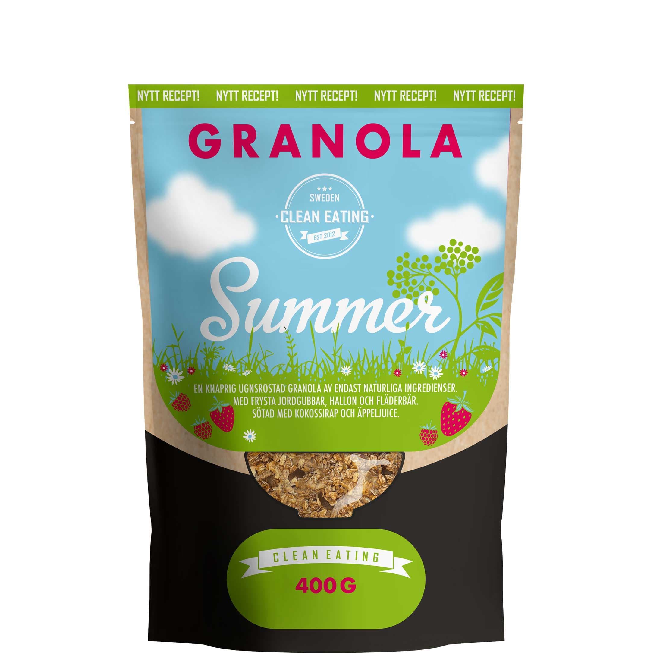 Clean Eating Granola Summer 400 g