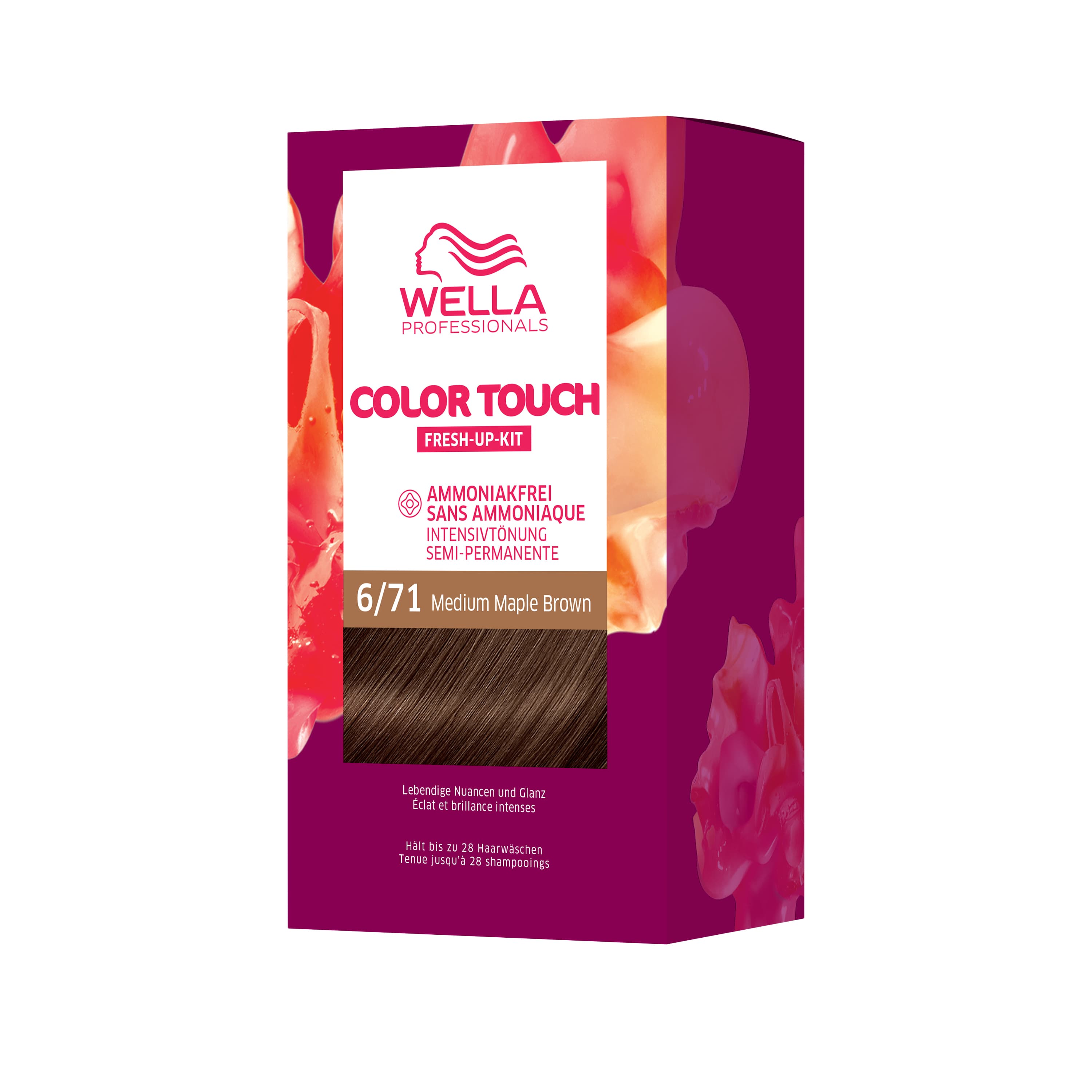 Wella Color Touch Deep Brown Medium Maple Brown 6/71 130 ml